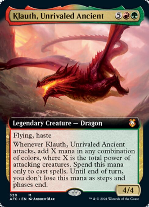 Klauth, Unrivaled Ancient – Extended Art