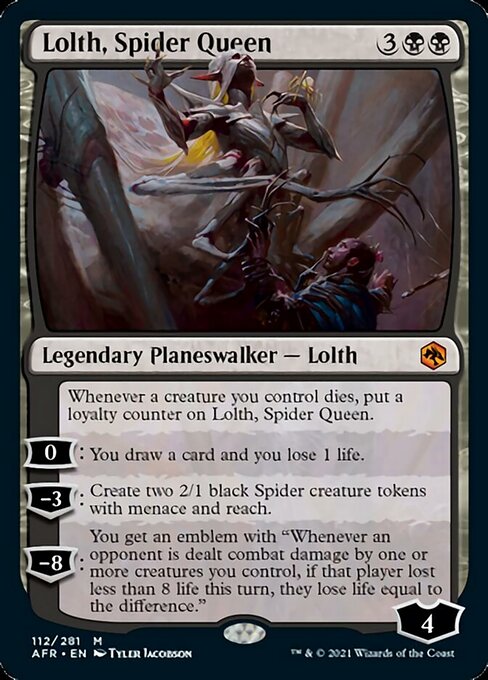 Lolth, Spider Queen – Foil