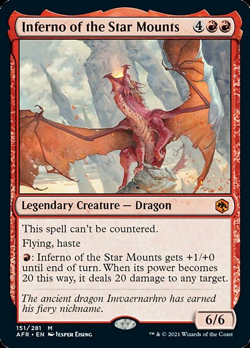 Inferno of the Star Mounts – Foil