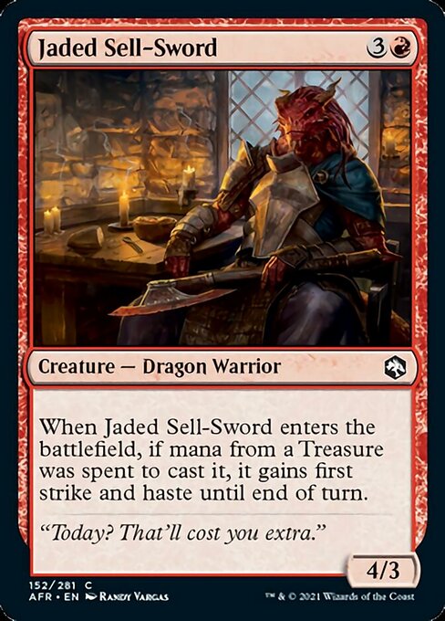Jaded Sell-Sword – Foil