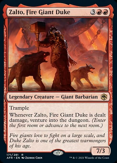 Zalto, Fire Giant Duke – Foil