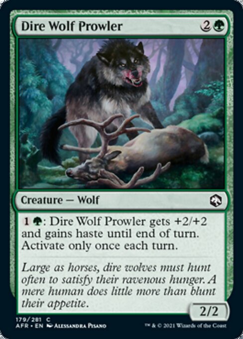 Dire Wolf Prowler – Foil