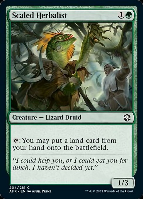 Scaled Herbalist – Foil