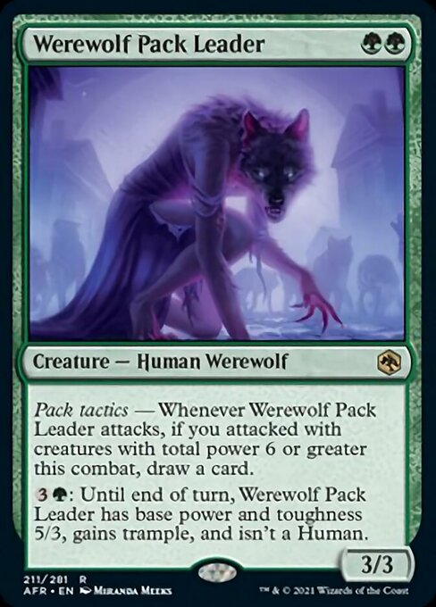 Werewolf Pack Leader – Foil
