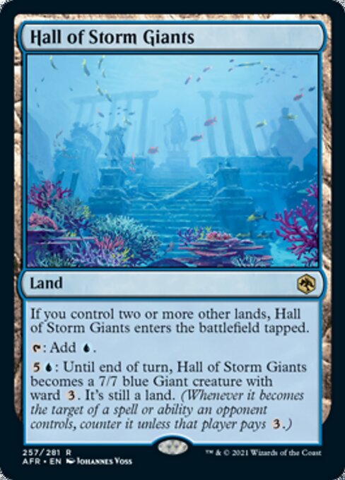 Hall of Storm Giants – Foil