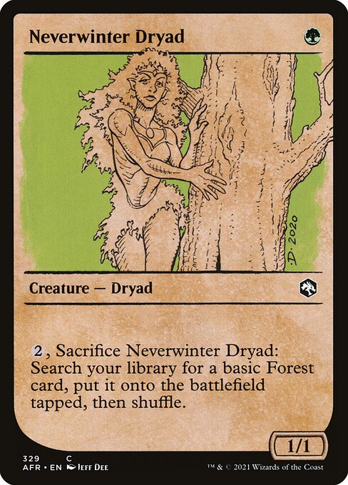 Neverwinter Dryad – Showcase – Foil