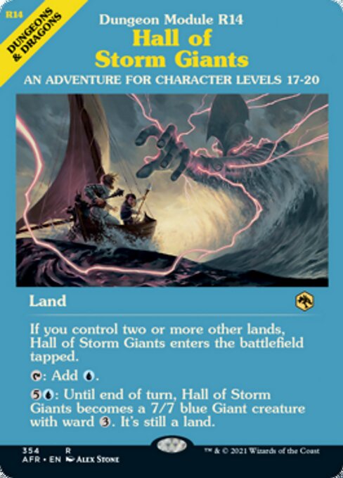 Hall of Storm Giants – Showcase – Foil
