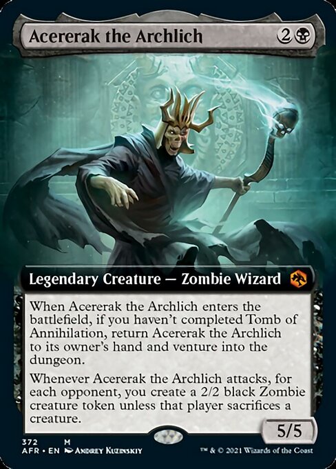 Acererak the Archlich – Extended Art