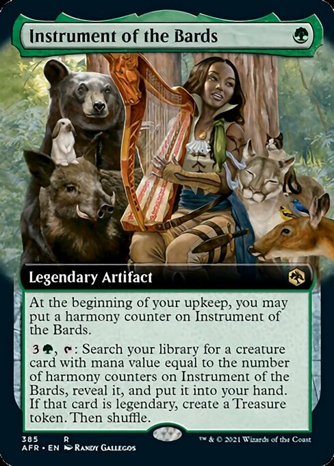 Instrument of the Bards – Extended Art – Foil