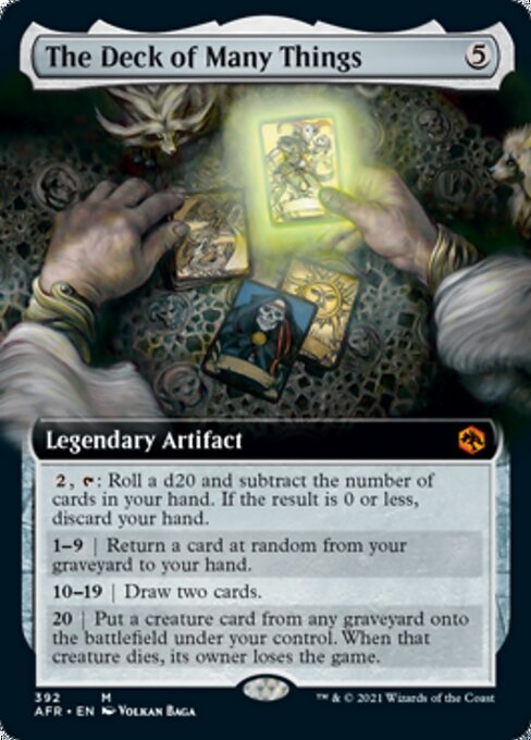 The Deck of Many Things – Extended Art