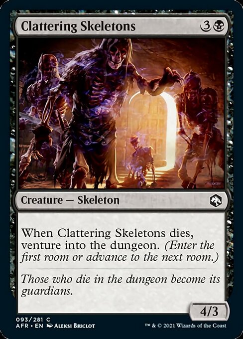 Clattering Skeletons – Foil