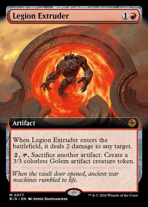 Legion Extruder – Extended Art