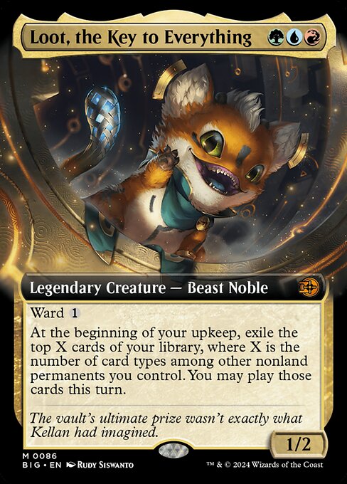 Loot, the Key to Everything – Extended Art