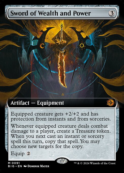 Sword of Wealth and Power – Extended Art