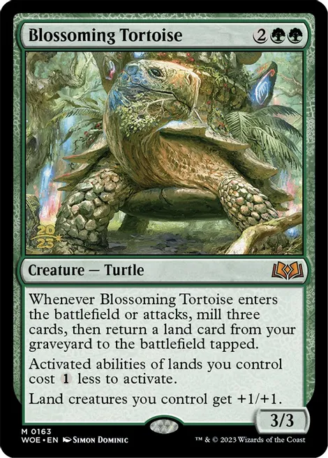 Blossoming Tortoise – PR Foil