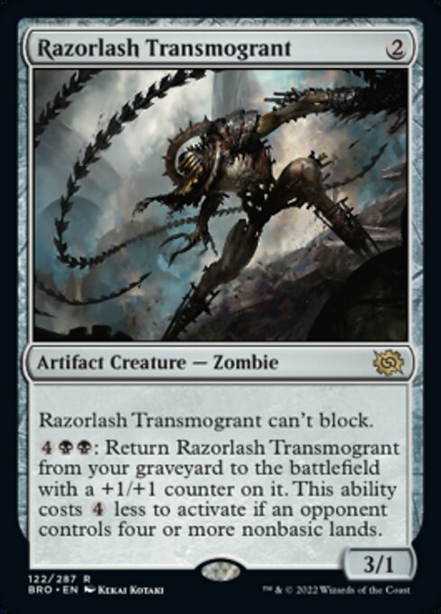 Razorlash Transmogrant – Foil