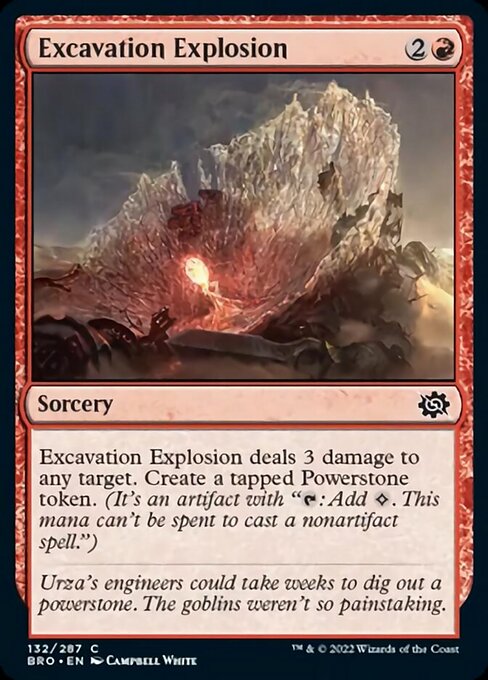 Excavation Explosion – Foil