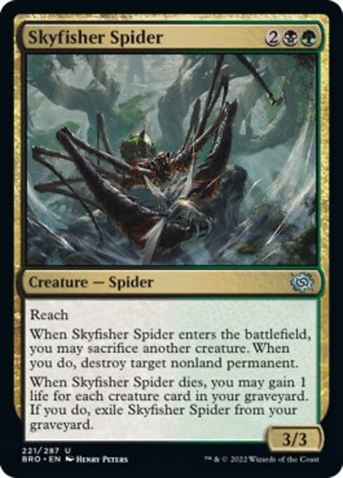 Skyfisher Spider – Foil