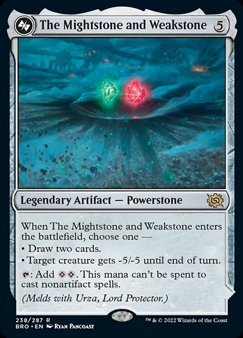 The Mightstone and Weakstone – Foil