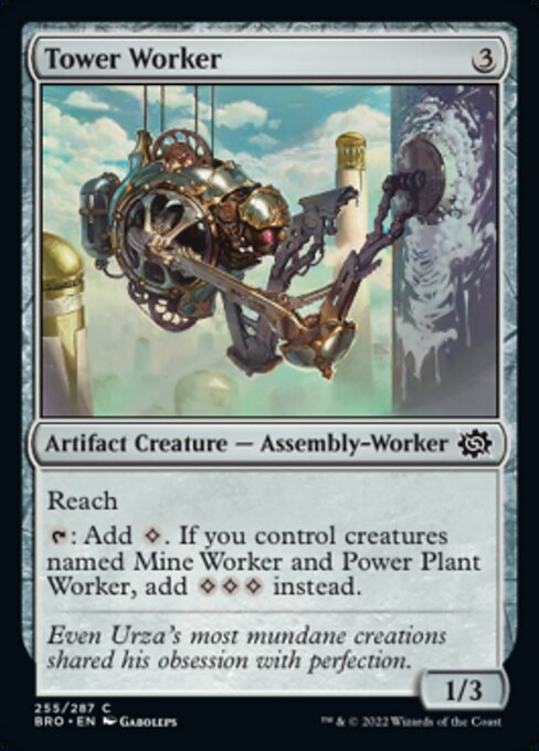 Tower Worker – Foil