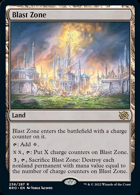 Blast Zone – Foil