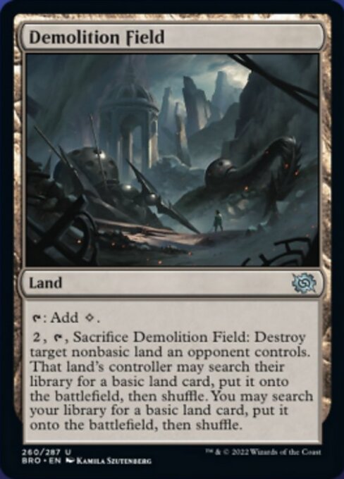 Demolition Field – Foil