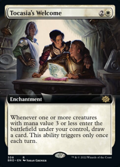Tocasia’s Welcome – Extended Art – Foil