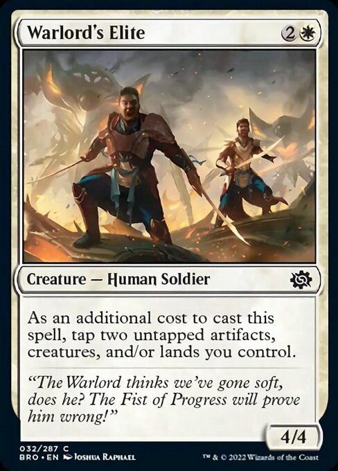 Warlord’s Elite – Foil
