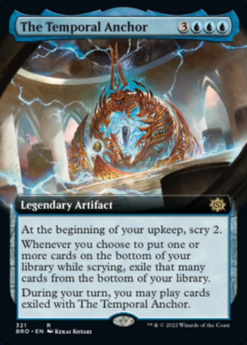 The Temporal Anchor – Extended Art – Foil