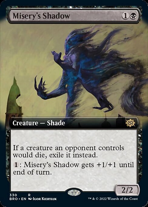 Misery’s Shadow – Extended Art