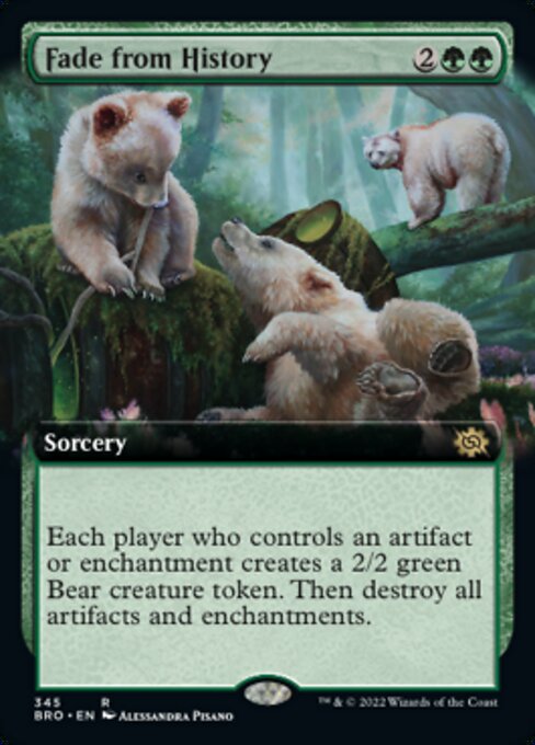 Fade from History – Extended Art – Foil