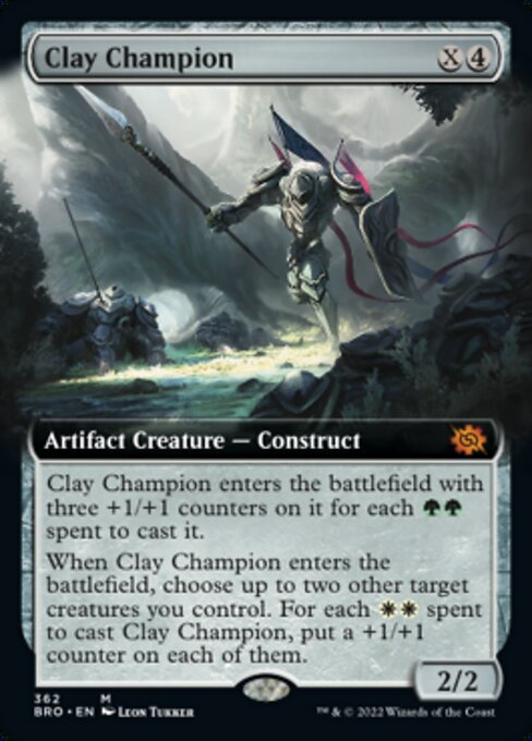 Clay Champion – Extended Art – Foil