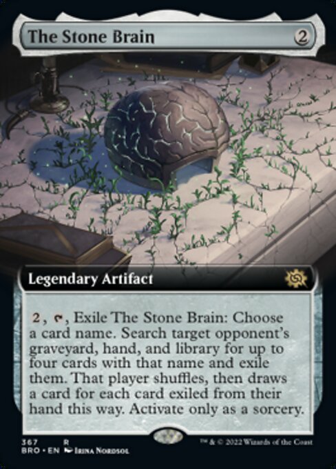 The Stone Brain – Extended Art – Foil