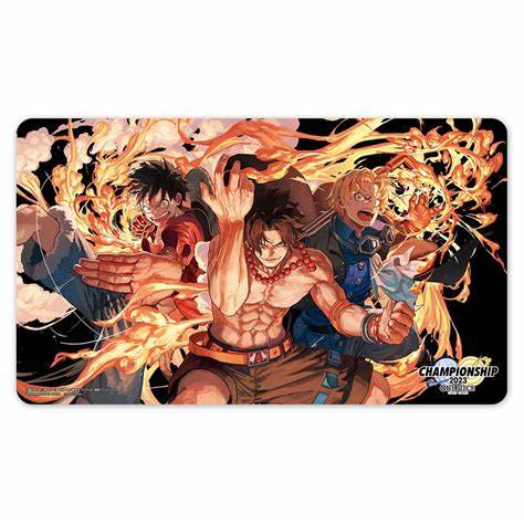 One Piece Card Game Playmat – ACE/SABO/LUFFY