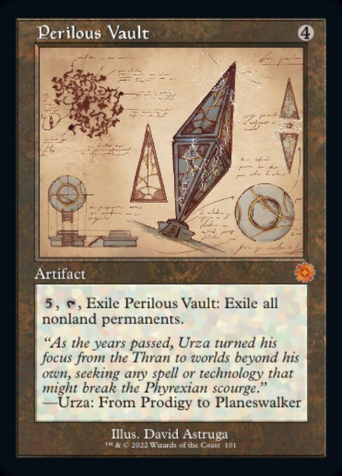 Perilous Vault – Schematic – Foil