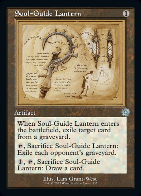 Soul-Guide Lantern – Schematic – Foil