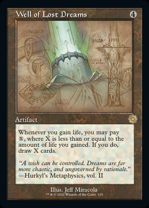 Well of Lost Dreams – Schematic – Foil