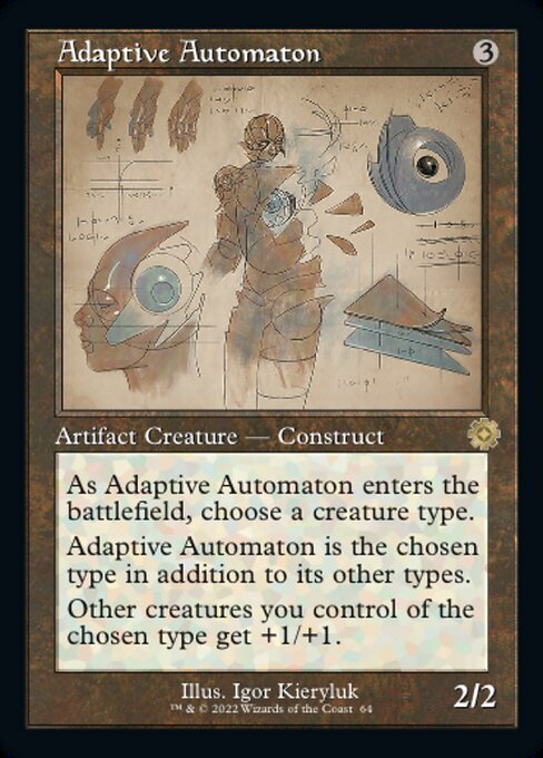 Adaptive Automaton – Schematic – Foil