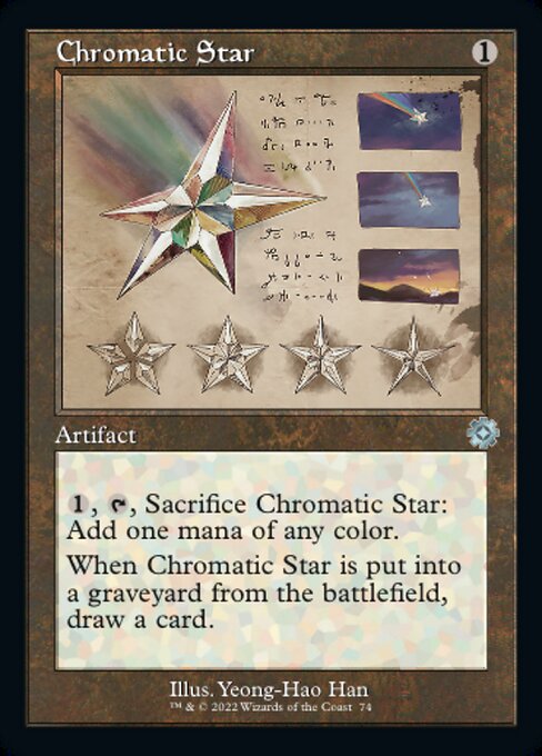 Chromatic Star – Schematic – Foil