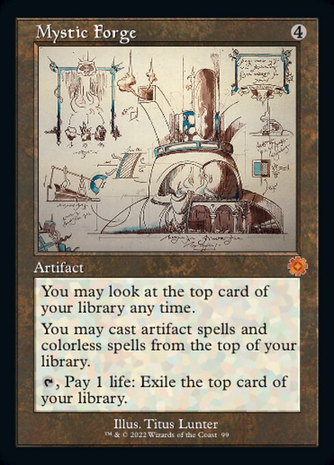 Mystic Forge – Schematic – Foil