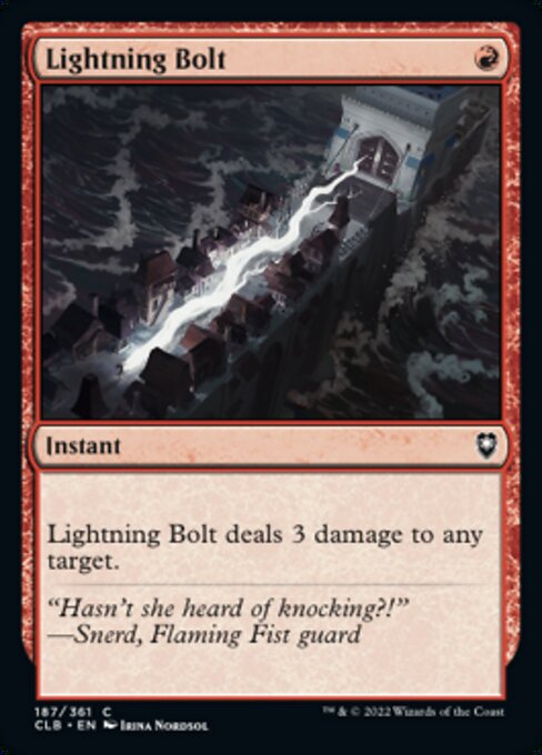 Lightning Bolt – Foil