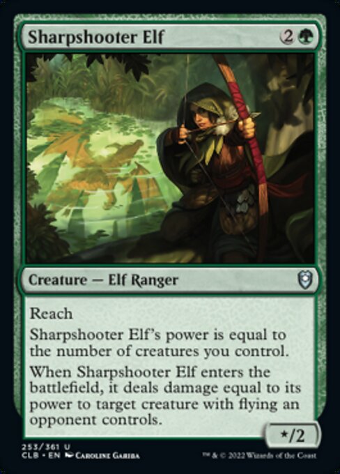 Sharpshooter Elf – Foil