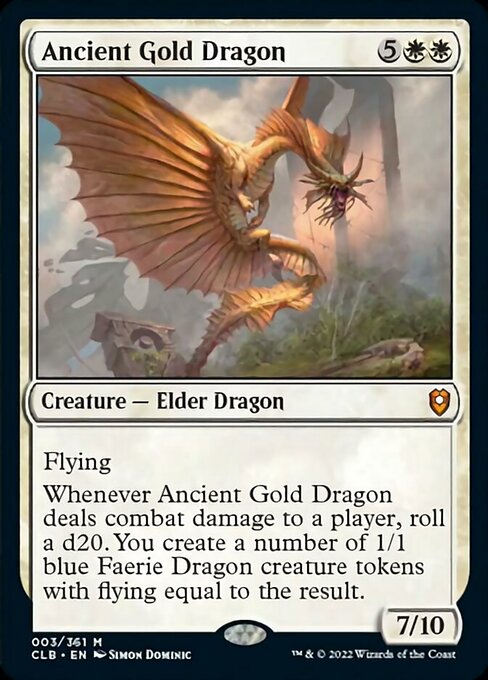 Ancient Gold Dragon – Foil