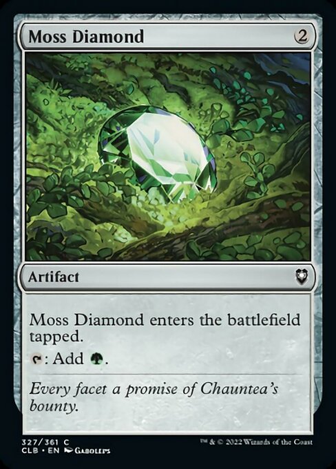 Moss Diamond – Foil