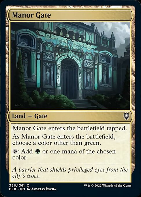 Manor Gate – Foil