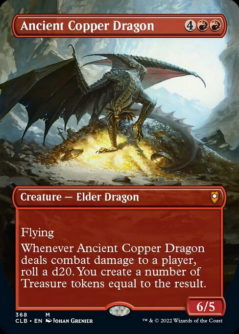 Ancient Copper Dragon – Alternate-Art Borderless