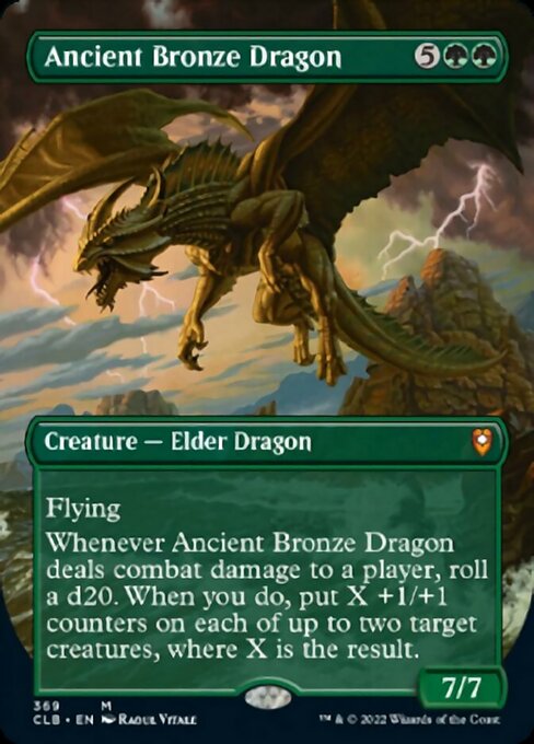 Ancient Bronze Dragon – Alternate-Art Borderless