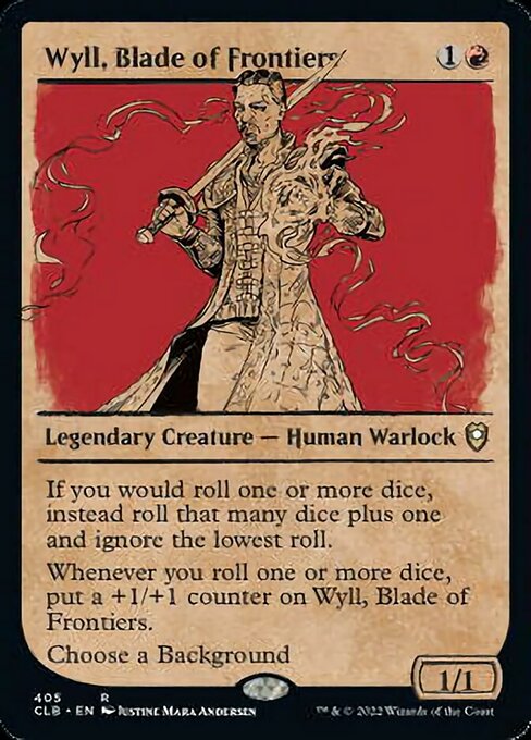 Wyll, Blade of Frontiers – Showcase – Foil