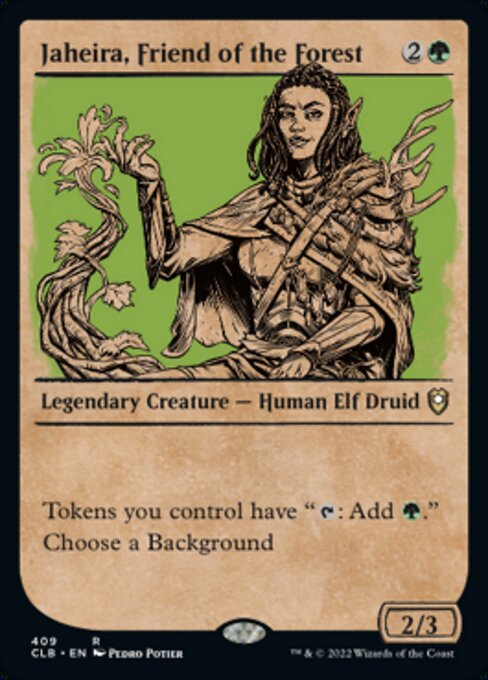 Jaheira, Friend of the Forest – Showcase – Foil