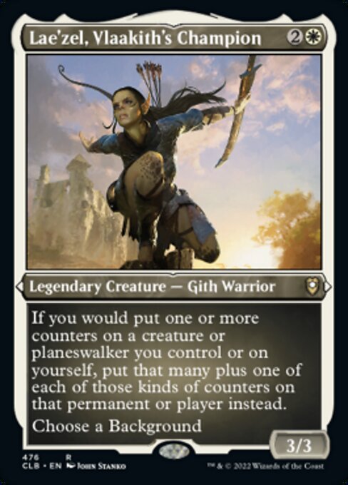 Lae’zel, Vlaakith’s Champion – Etched Foil